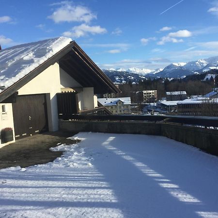 Exklusiver Souterrain - Zentral, Ruhig Mit Grosser Terrasse, Bergblick Und Privaten Sauna Zzgl Immenstadt im Allgäu Exterior foto