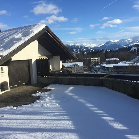 Ferienwohnung Exklusiver Souterrain - Zentral, Ruhig Mit Grosser Terrasse, Sauna Und Bergblick Immenstadt im Allgäu Exterior foto