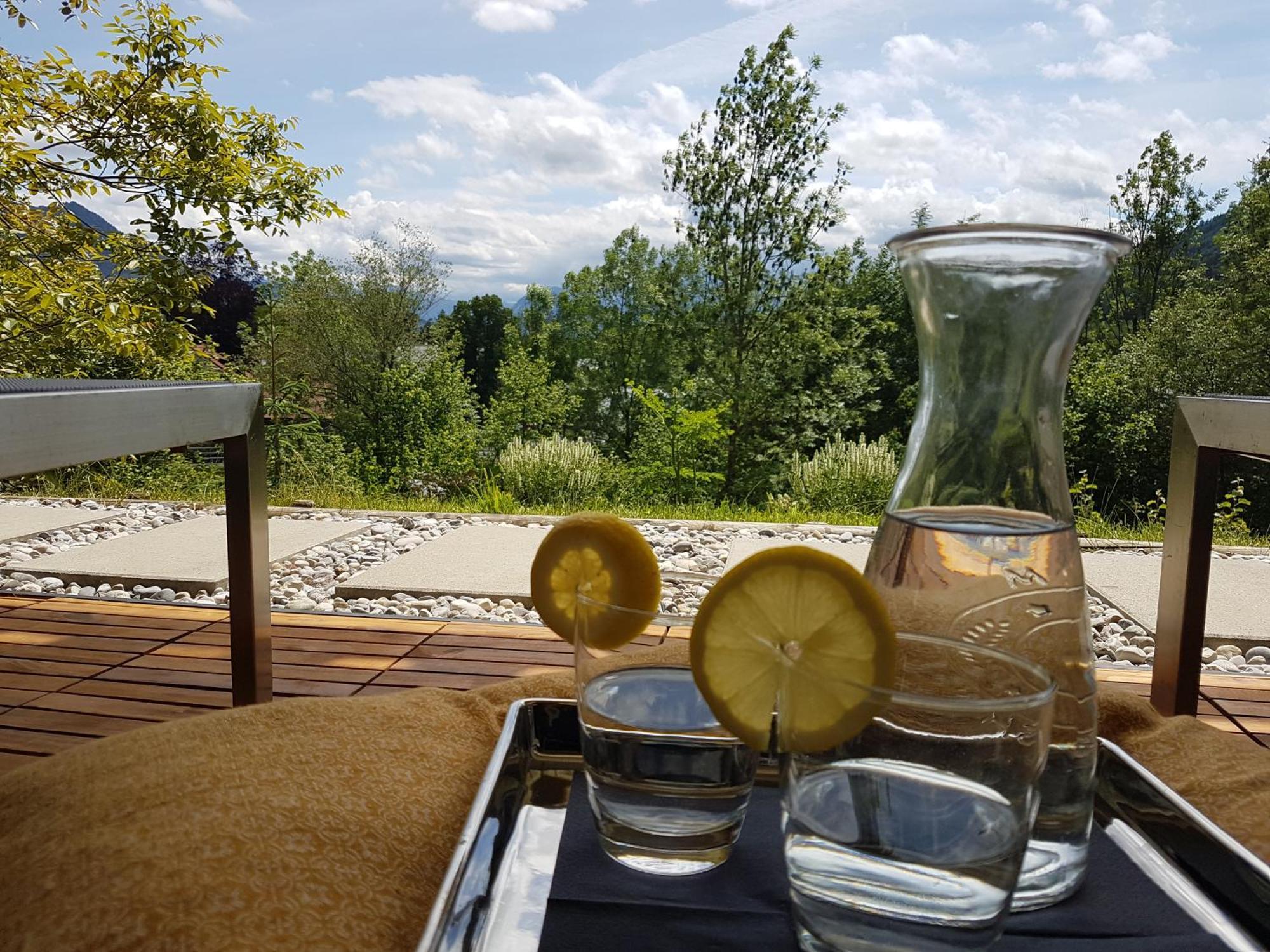 Ferienwohnung Exklusiver Souterrain - Zentral, Ruhig Mit Grosser Terrasse, Sauna Und Bergblick Immenstadt im Allgäu Exterior foto